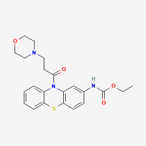 molecular formula C22H25N3O4S B1676744 Moricizine CAS No. 31883-05-3