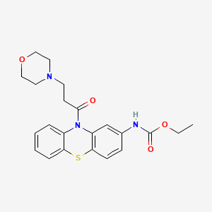 molecular formula C22H25N3O4S B1676744 Moracizine CAS No. 31883-05-3