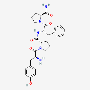 molecular formula C28H35N5O5 B1676752 Morphiceptin CAS No. 74135-04-9