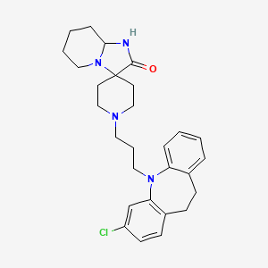 B1676756 Mosapramine CAS No. 89419-40-9