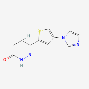molecular formula C12H12N4OS B1676761 Motapizone CAS No. 90697-57-7