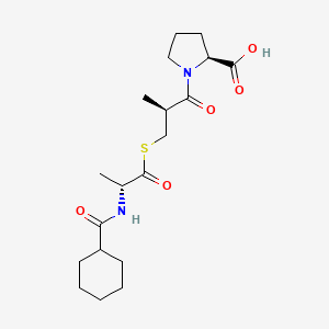 molecular formula C19H30N2O5S B1676766 Moveltipril CAS No. 85856-54-8