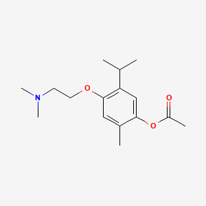 molecular formula C16H25NO3 B1676771 Moxisylyte CAS No. 54-32-0