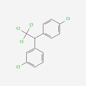 molecular formula C14H9Cl5 B1676778 m,p'-DDT CAS No. 4329-07-1