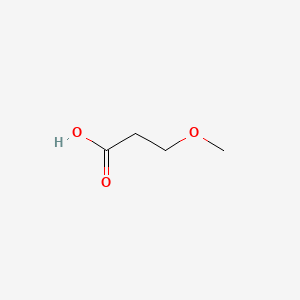 molecular formula C4H8O3 B1676782 3-甲氧基丙酸 CAS No. 2544-06-1
