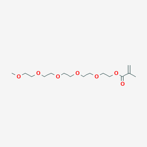 molecular formula C15H28O7 B1676784 m-PEG5-2-methylacrylate CAS No. 48074-75-5