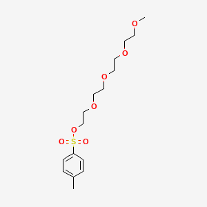 molecular formula C16H26O7S B1676789 2,5,8,11-Tetraoxatridecan-13-YL 4-methylbenzenesulfonate CAS No. 62921-76-0