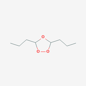 molecular formula C8H16O3 B167680 3,5-Dipropyl-1,2,4-trioxolane CAS No. 1696-03-3