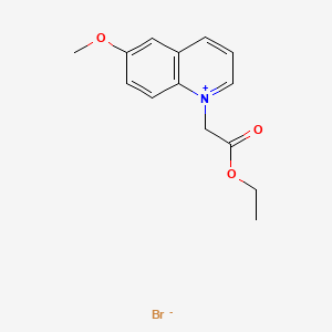 molecular formula C14H16BrNO3 B1676811 MQAE CAS No. 162558-52-3