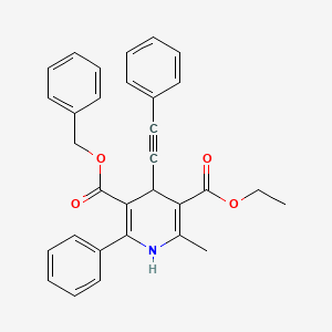 molecular formula C31H27NO4 B1676827 Furcelleran CAS No. 185222-90-6