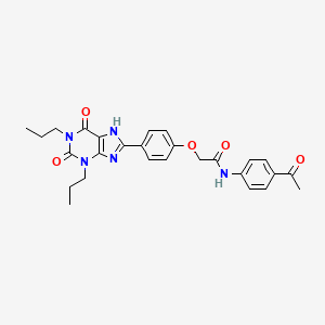 molecular formula C27H29N5O5 B1676831 MRS-1706 CAS No. 264622-53-9