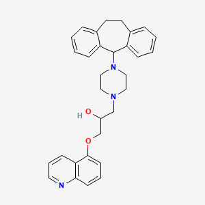 molecular formula C31H33N3O2 B1676850 MS-073 CAS No. 129716-45-6