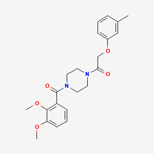 molecular formula C22H26N2O5 B1676856 MS37452 