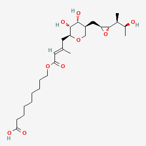 molecular formula C26H44O9 B1676865 Mupirocin CAS No. 12650-69-0
