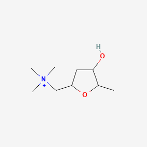 molecular formula C9H20NO2+ B1676868 Muscarine CAS No. 300-54-9