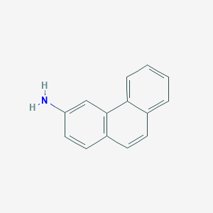molecular formula C14H11N B167689 3-Phenanthrylamine CAS No. 1892-54-2