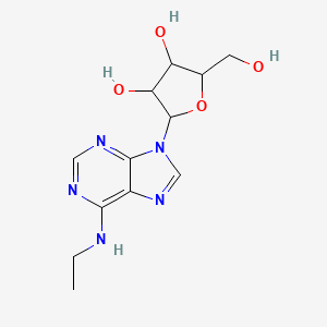 molecular formula C12H17N5O4 B1676893 N6-乙基腺苷 CAS No. 14357-08-5