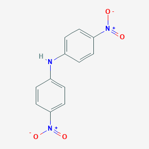 molecular formula C12H9N3O4 B016769 4-Nitro-N-(4-nitrophenyl)aniline CAS No. 1821-27-8