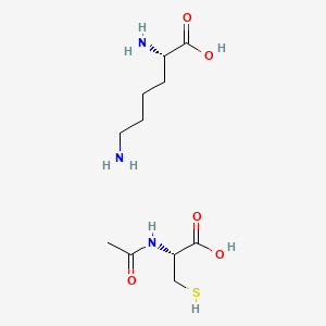 molecular formula C11H23N3O5S B1676903 Nacystelyn CAS No. 89344-48-9