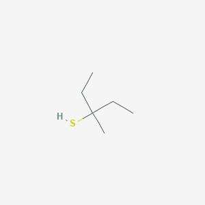 molecular formula C6H14S B167691 3-Methylpentane-3-thiol CAS No. 1639-03-8