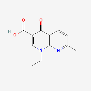 molecular formula C12H12N2O3 B1676918 Nalidixic Acid CAS No. 389-08-2