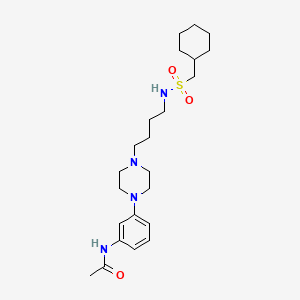 molecular formula C23H38N4O3S B1676924 Naluzotan CAS No. 740873-06-7