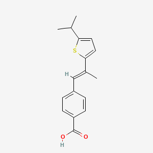 molecular formula C17H18O2S B1676926 奈米罗汀 CAS No. 101506-83-6