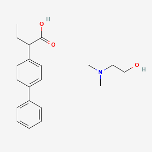 molecular formula C20H27NO3 B1676928 Namoxyrate CAS No. 1234-71-5