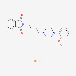 molecular formula C23H28BrN3O3 B1676929 NAN-190 hydrobromide CAS No. 115338-32-4