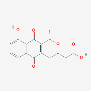 molecular formula C16H14O6 B1676931 Nanaomycin A CAS No. 52934-83-5