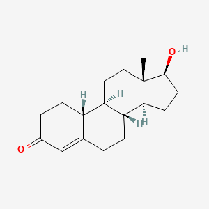 molecular formula C27H34O3 B1676933 Nandrolone CAS No. 434-22-0