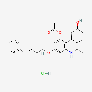 molecular formula C27H36ClNO4 B1676939 Nantradol hydrochloride CAS No. 65511-42-4