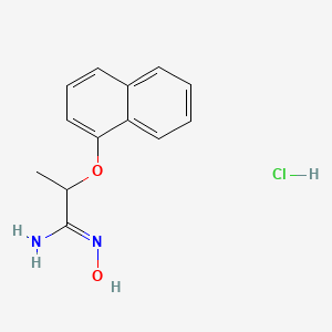 molecular formula C13H15ClN2O2 B1676948 Naprodoxime HCl CAS No. 58033-22-0