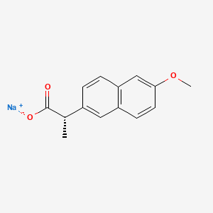 molecular formula C14H13NaO3 B1676954 Naproxen sodium CAS No. 26159-34-2