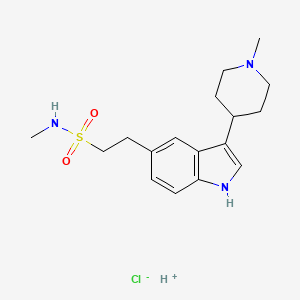 molecular formula C17H26ClN3O2S B1676959 Naratriptan hydrochloride CAS No. 143388-64-1