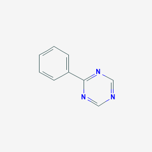 molecular formula C9H7N3 B167697 2-苯基-1,3,5-三嗪 CAS No. 1722-18-5