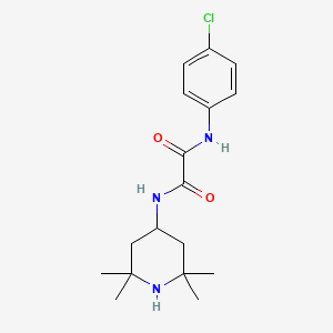 molecular formula C17H24ClN3O2 B1676978 Nbd-556 CAS No. 333353-44-9