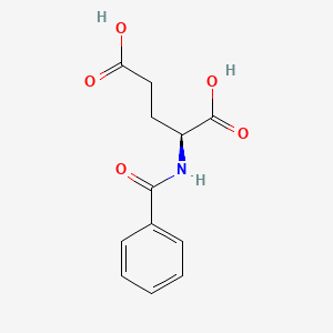 molecular formula C12H13NO5 B1676981 N-Benzoyl-L-glutamic acid CAS No. 6094-36-6