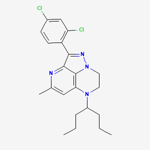 molecular formula C22H26Cl2N4 B1676988 NBI-34041 CAS No. 268545-87-5