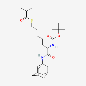 molecular formula C26H44N2O4S B1677003 TCS HDAC6 20b CAS No. 956154-63-5