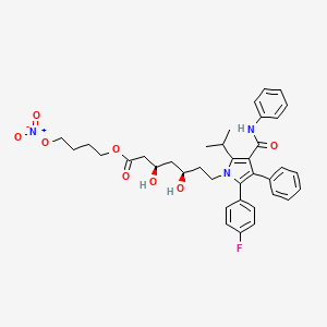 molecular formula C37H42FN3O8 B1677005 NCX-6560 CAS No. 803728-45-2