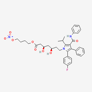 molecular formula C37H42FN3O8 B1677005 Unii-QR7RH66qdb CAS No. 803728-45-2