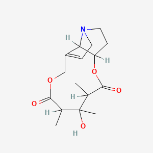 molecular formula C16H23NO5 B1677018 Crispatine CAS No. 6029-88-5