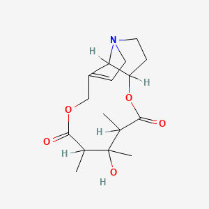 molecular formula C16H232NO5 B1677018 Crispatine CAS No. 6029-88-5