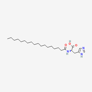 molecular formula C24H43N3O3 B1677020 N-Stearoylhistidine CAS No. 19132-64-0