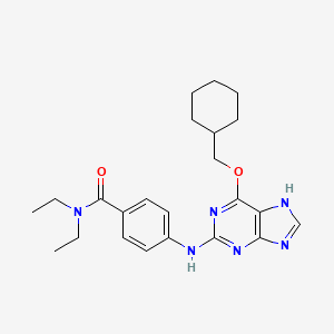 molecular formula C23H30N6O2 B1677024 NU6140 CAS No. 444723-13-1