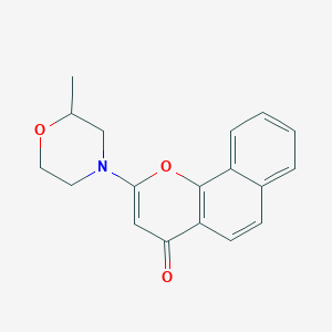 molecular formula C18H17NO3 B1677025 NU-7163 