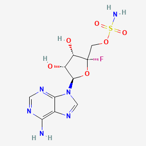 molecular formula C10H13FN6O6S B1677034 核苷酸 CAS No. 24751-69-7