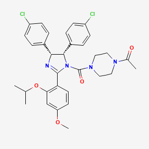 molecular formula C32H34Cl2N4O4 B1677038 Nutlin-1 