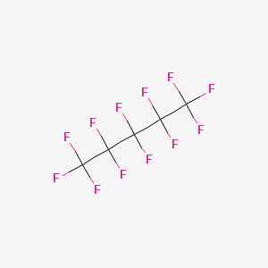 molecular formula C5F12 B1677054 Dodecafluoropentane CAS No. 678-26-2